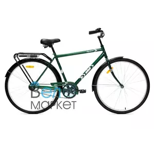 Велосипед АІСТ 28-130 / AIST City classic /Зелений  / Жіночий ,дорожній, міський (Товста рама)