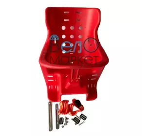 Крісло дитяче пластикове (червоне)