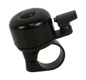 Велосипедний дзвінок Desotto JY-B4 ударний, маленький 35 мм (чорний)