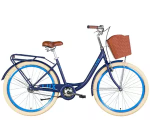 Велосипед 26" DOROZHNIK LUX 2022 рама 17" Синьо-блакитний