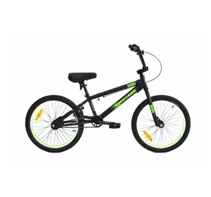 Трюкових велосипедів CROSSRIDE MAVERICK CR-MO BMX 20" Чорно-зелений