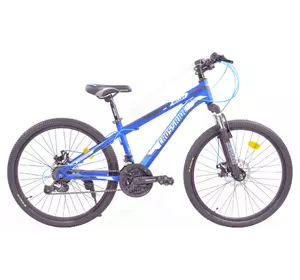 Велосипед горный 24" CROSSRIDE BULLET ST рама 13" Синий