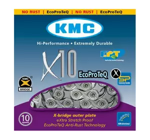 Ланцюг KMC X10 EPT (EcoProTeQ)