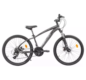 Велосипед Crossride MATRIX 24" MTB рама 13" Чорно-сірий
