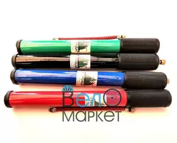 Велосипедний Насос пластиковий товстий короткий, Ф30 х 300 мм, чорний, зелений, червоний, синій (1 штука)